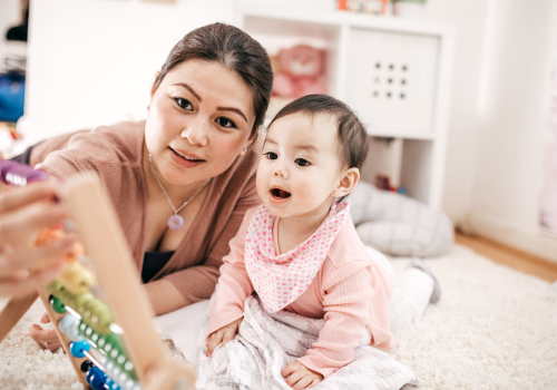 baby talking