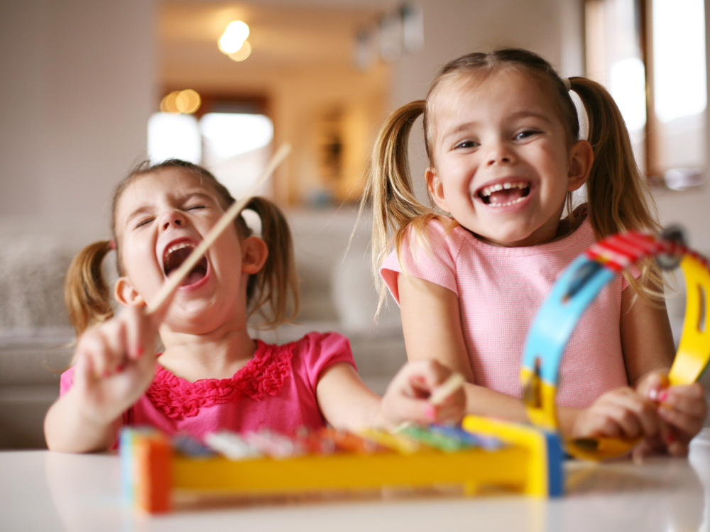 children playing instruments