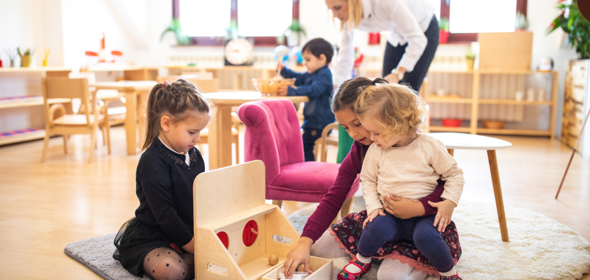 Children playing together